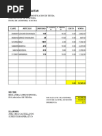 Capital de Trabajo Cuadrar