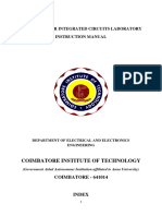 23EE322 LIC Lab Manual Cycle 1