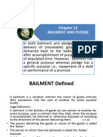 Chapter - 12 - Bailment - and - Pledge 2