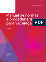 Manual de Normas e Procedimentos para Vacinação