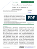 Double Fixation For Complex Distal Femoral Fractures