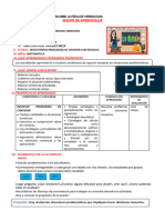 Sesion de Mat. Resolvemos Problemas de Division Con Residuo