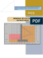 Memoria Estructural de Muro de Contencion