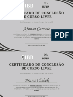 Certificado Neocalvinismo