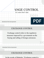 Exchange Control