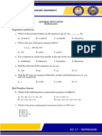 General Education Mathematics