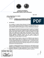 DOH PRC Joint Memorandum Order No 2021 0001