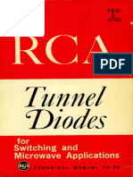 RCA Tunnel Diodes 1963