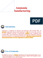 Ammonia Manufacturng Industry Done