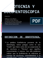 Grafotecnia y Documentoscopia - Diapositivas