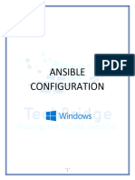 Ansible Configuration-Windows