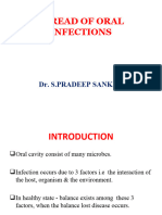 Spread of Oral Infection