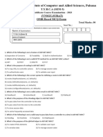 507 - Cc. MVC-MCQ Test2023