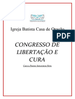 Seminário de Cura e Libertação Parte 01