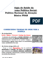 Estratégia de Saúde Da Família Como Política Social: Política Nacional Da Atenção Básica PNAB