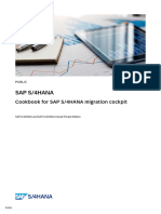 SAP S - 4HANA Migration Cockpit - Cookbook - Private Edition