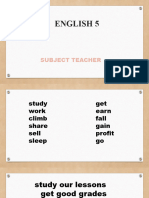 ENGLISH 5 - Cause-Effect and PROBLEM-SOLUTION REL