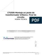 CTU500 Montaje en Poste de Transformador Trifásico - Unlocked