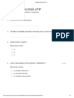 EXAMEN BIOLOGÍA 2T1P - Formularios de Google