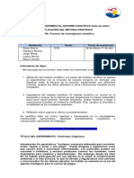 Informe Proyecto Científico