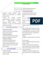 TOXICOLOGY Transes