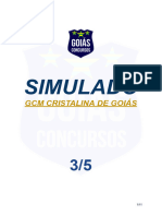 3º Simulado Cristalina - Go