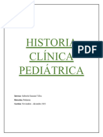 HISTORIA CLÍNICA Ped Examen Practico Internado