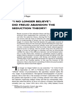 Ahbel-Rappe - I No Longer Believe Did Freud Abandon The Seduction Theory 2006