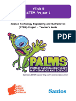 PALMS - Year 5 - STEM Project - Teachers Guide