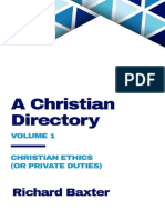 A Christian Directory, Part I - Richard Baxter