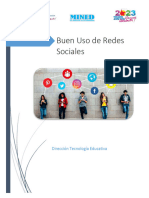 Buen Uso de Las Redes Sociales