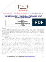 2011 - (Sánchez-Sánchez) Concepciones y Tendencias Actuales de La EF