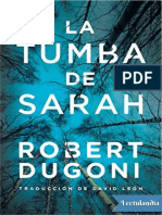 La Tumba de Sarah - Robert Dugoni