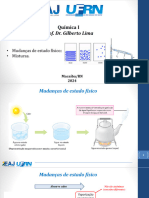 Aula - Mudanas de Estado Fsico e Misturas