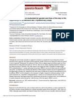 Epigenetic Marks Are Modulated by Gender and Time of The Day in The Hippocampi of Adolescent Rats - A Preliminary Study