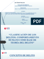 Monografia Clasificacion Del Delito