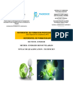 RF - Technicien en Energies Renouvellables