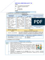 SESIÓN DE APRENDIZAJE Comunicacion 22-05-23