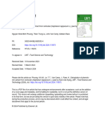 2024 - Dehydration of Phenolic-Rich Extract From Rambutan (Nephelium Lappaceum L.) Peel by Foam Mat Drying