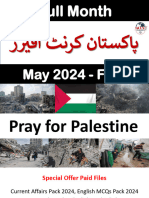 Free - Pakistan Current Affairs May 2024 in PDF