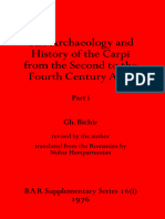 The Archaeology and History of The Carpi From The Second To The Fourth Century A.D