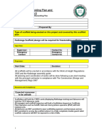 Kwikstage Scaffolding Plan and Method Statement