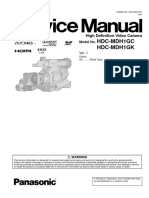 Panasonic Hdc-mdh1 GC GK Vol.1 SM