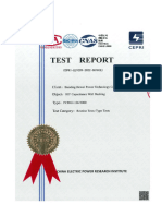 Hewei Power 126kV RIF Condenser Bushing Test Report