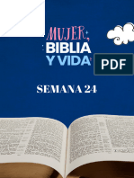 Semana 24 Mujer, Biblia y Vida