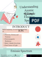 Understanding Atomic Spectra of Single Electron Species