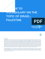 Israel-Palestine Vocab Guide