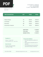 Green Black Modern Minimal Business Quotation A4 Document - 20240710 - 134631 - 0000