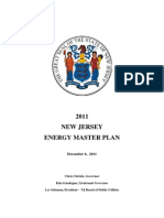 2011 Final Energy Master Plan, The State of New Jersey