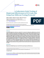 Comparative Laboratory-Scale Testing of Dispersant